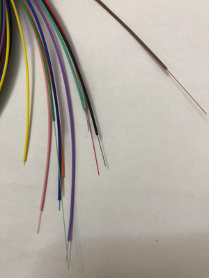 پیگتیل فیبرنوری 12 رنگ  SM SC/UPC 0.9mm 1.5M G.657A1  CC  